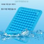 낚시 상자 시트 쿠션 작은 빵 2세대 시원한 시트 쿠션 여름 3차원 실리콘 통기성 방수 젤 낚시 의자 범용 시트 쿠션