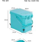 낚시 의자 2-in-1 낚시 상자 특별 정리 세일 피쉬 포크 신형 싯온 낚시 상자 소형 낚시 버킷 하드 쉘 - 이미지 2