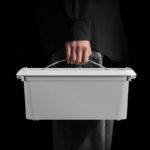 하드쉘 단열 낚시 상자, 휴대용 낚시통 및 의자, 2-in-1 낚시 상자, 정리 세일 - 이미지 2