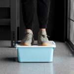 하드쉘 단열 낚시 상자, 휴대용 낚시통 및 의자, 2-in-1 낚시 상자, 정리 세일 - 이미지 3