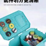 낚시 의자 2-in-1 낚시 상자 특별 정리 세일 피쉬 포크 신형 싯온 낚시 상자 소형 낚시 버킷 하드 쉘 - 이미지 3