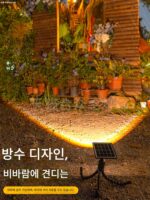 새로운 태양열 클립 조명 야외 방수 조명 정원 발코니 센서 조명 매우 밝은 조명 가로등 - 이미지 2