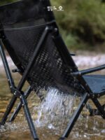 콜먼 리버 트레이싱 접이식 의자 여름 물놀이 통기성 시원한 등받이 의자 야외 자율 주행 트렁크 의자 낚시 의자 - 이미지 3