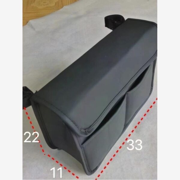 삼륜차 유모차 휠체어 팔걸이 낚시 상자 보관 가방 측면 걸이 가방 뒷면 걸이 가방 방수 및 내구성 보관 가방