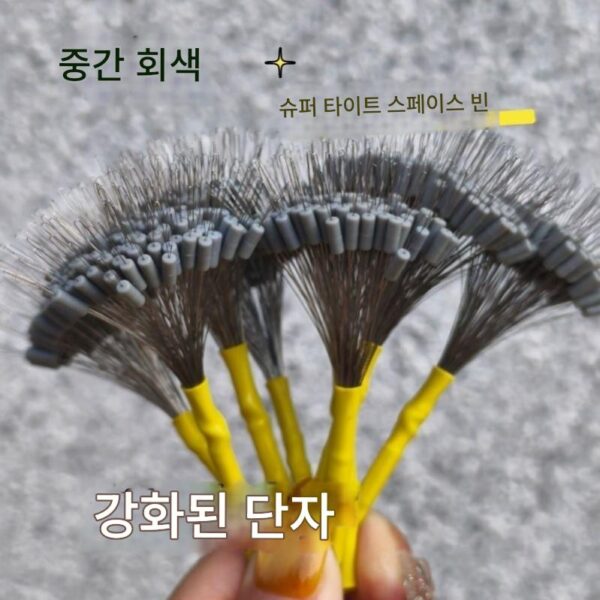 새로운 초소형 공간 빈 루어 엉킴 방지 실리콘 서리 세트 100개 벌크 풀 세트 조합 낚시 액세서리