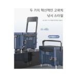 낚시 의자와 낚시 상자가 통합된 2024년형 신형 휠 달린 초경량 물고기 양동이 낚시 장비 다기능 낚시 상자 낚시 상자 - 이미지 5