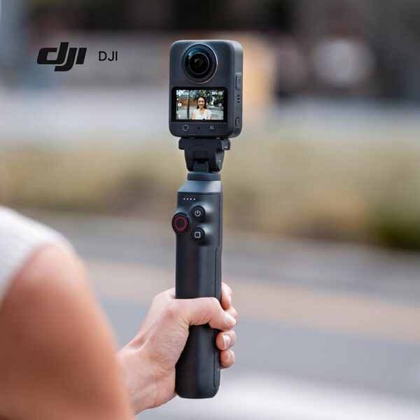 DJI Osmo 360 파노라마 카메라 액세서리, Osmo 360 배터리 연장 로드 충전 그립, 8K HD 파노라마 액션 카메라용 정품 배터리 연장 그립