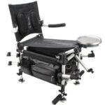 새로운 야생 발 낚시 의자 알루미늄 합금 전지형 접이식 다기능 휴대용 낚시 상자 낚시 의자 초경량 리클라이닝 - 이미지 4