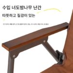 야외용 접이식 의자 캠핑용 의자 커밋 의자 피크닉 의자 수납함 낚시 레저 의자 홈 가든 라운지 의자 - 이미지 4