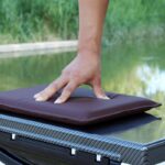 야외용 라탄 의자 스펀지 의자 쿠션 가죽 방수 쿠션 낚시 상자 스툴 쿠션 장기간 사용 방수 야외 안뜰 돌 벤치 방귀 쿠션 - 이미지 4