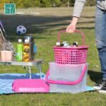일본 수입 다기능 버킷 야외 시트 낚시 버킷 자동차 보관 상자 스탠딩 세차 버킷 더블 버킷 - 이미지 2