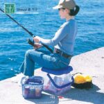 일본 수입 다기능 버킷 야외 시트 낚시 버킷 자동차 보관 상자 스탠딩 세차 버킷 더블 버킷 - 이미지 4