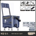 낚시의자 2-in-1 낚시상자 루야 낚시상자 야생낚시 전용 신품 다기능 32L 리터 바퀴 달린 초경량 - 이미지 4