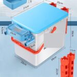 가벼운 야생 낚시 단열 상자 낚시 전용 휴대용 낚시 버킷 낚시 의자 2-in-1 낚시 상자 특별 정리 - 이미지 5