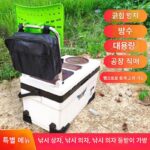 낚시 상자 걸이 가방 낚시 의자 등받이 분해 낚시 장비 가방 낚시 의자 등받이 미끼 트레이 낚시 허리 가방 액세서리 작은 보관 가방 - 이미지 2