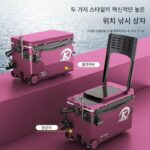 가을철 낚시에 적합한 새로운 낚시 버킷입니다. 다기능 낚시 상자, 낚시 의자, 바퀴 달린 핸드 낚싯대 낚시 상자, 초경량 풀 세트 - 이미지 2