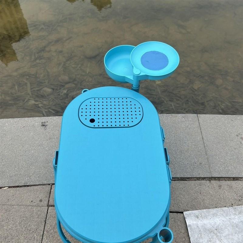 main_961180854089_0-1 낚시의자 2in1 낚시상자 특별 클리어런스 세일 피쉬포크 신형 싯온 낚시상자 소형 낚시통 뗏목낚시 - 이미지 1