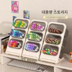 펜홀더 사선삽입 대용량 붓꽂이 어린이 남녀용 책상 문구 수채펜 마커 수납함 - 이미지 3