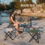 야외 바베큐 의자 접이식 의자 낚시 의자 휴대용 보관 트렁크 캠핑 피크닉 소형 의자 접이식 의자 - 이미지 3