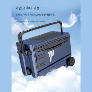 Yuanyi 32L 초경량 낚시 상자 다기능 및 단열 어구 상자 낚시 상자 낚싯대 릴 두꺼운 도구 의자 좌석 QRK 장비