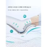 낚시 상자 좌석 쿠션 등받이 의자 인체공학적 교정 앉는 자세 허리 보호대 장기 앉는 자세 교정 의자 지지대 감압 - 이미지 3