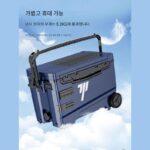 바퀴가 달린 2L 초경량 낚시 상자, 다기능, 두껍고 단열된 물고기 상자, 낚시 상자, 낚시 장비 좌석 장비 - 이미지 2
