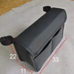 삼륜차 걸이 가방 휠체어 팔걸이 낚시 상자 보관 가방 측면 걸이 가방 뒷면 걸이 가방 방수 및 내구성 보관 가방 - 이미지 2