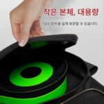 낚시 의자 등받이 가방 두꺼워진 다기능 범용 방긁힘 소형 가방 이중 낚싯대 상자 낚시 의자 보관 도구 가방 - 이미지 4