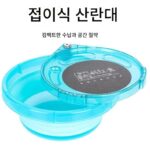 새로운 강력한 자석 낚시 상자 미끼 트레이 전체 자석 미끼 트레이 이중 레이어 접이식 미끼 트레이 분산 총 분지 낚시 의자 플러그 범용 - 이미지 2