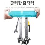 새로운 강력한 자석 낚시 상자 미끼 트레이 전체 자석 미끼 트레이 이중 레이어 접이식 미끼 트레이 분산 총 분지 낚시 의자 플러그 범용 - 이미지 5