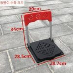 2025년형 신형 접이식 낚시 상자 좌석 쿠션이 달린 변형 등받이 의자 다와 낚시 상자 낚시 장비 액세서리 - 이미지 3