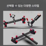 새로운 낚시 의자 액세서리 낚시 상자 이중 포탑 브래킷 알루미늄 마그네슘 합금 낚시 브래킷 낚시 장비 공급 - 이미지 3