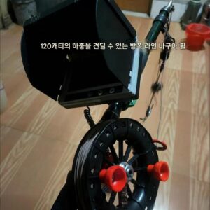 2025년형 신세대 전용 비주얼 낚시 가십릴 수동 안티리버스 세미메탈 내구성 방폭 라인