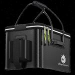 새로운 물고기 양동이 낚시 상자 물고기 양동이 일체형 성형 대용량 접이식 다기능 낚시 상자 살아있는 물고기 양동이 - 이미지 4