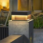 태양광 기둥 조명 야외 방수 안뜰 게이트 기둥 조명 빌라 기둥 조명 울타리 게이트 기둥 조명 벽 헤드 조명 - 이미지 3