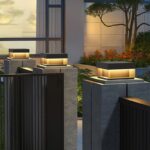 태양광 기둥 조명 야외 방수 안뜰 게이트 기둥 조명 빌라 기둥 조명 울타리 게이트 기둥 조명 벽 헤드 조명 - 이미지 5