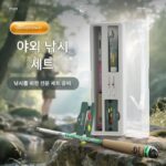 소형 낚싯대 세트 숏섹션 스트림 낚싯대 초경량 어린이용 낚싯대 풀세트 미노우 호스 마우스 마이크로 오브젝트 핸드 낚싯대
