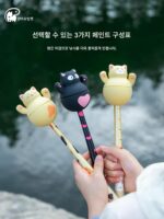 링잉캣 4C 소형낚싯대 부모자식 소형낚싯대 휴대용 어린이낚싯대 미니낚싯대 야외낚시 소형 핸드낚싯대 스트림낚싯대 - 이미지 4