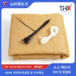 발코니 프라이버시 네트 선쉐이드 세일 그레이 블랙 베이지 200g HDPE 테두리 버클 크로스보더 선쉐이드 네트 - 이미지 3