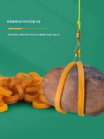 낚시돌매기 고무고무줄 가죽케이스 폭넓어지고 두꺼워진 고탄성 고무링 다목적 산업용 고무줄 내구성 - 이미지 2