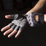 독일 스포츠 피트니스 하프 핑거 글러브 남성용 사이클링 싱글 및 더블 바 내마모성 및 굳은살 방지 여름용 얇은 전문가용 다리미 - 이미지 4