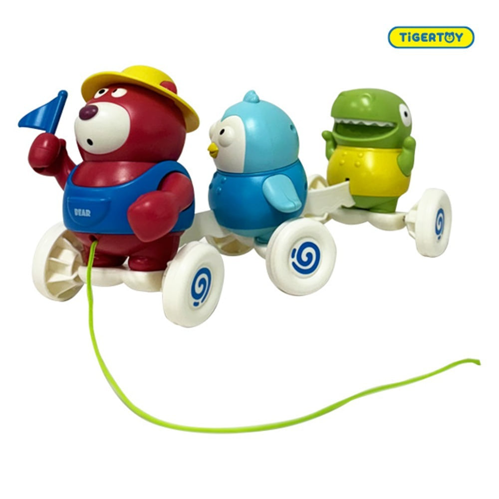 0debd3572f19e6d5b47376482dd2fc4d 세마리 동물 끌기 - 이미지 1