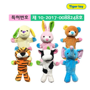 로얄스판 동물손인형6마리