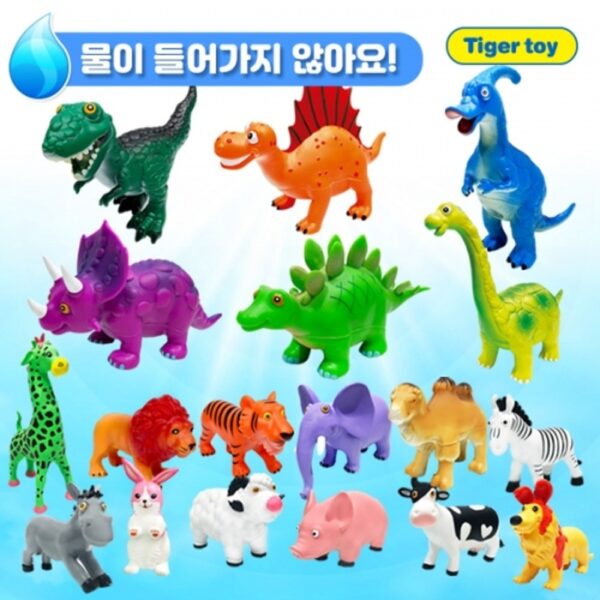 소프트 티거동물(12p)·공룡(6p)