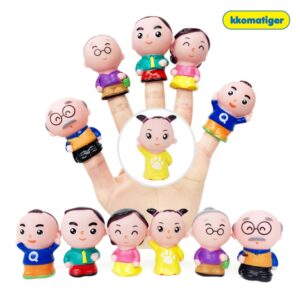 소프트손가락인형 6인가족