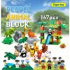 피플 애니멀 블럭 147pcs