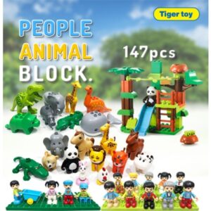 피플 애니멀 블럭 147pcs