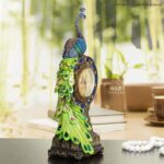 공작 시계 유럽 스타일 창의적인 테이블 시계 골동품 시계 패션 홈 시계 장식 페인트 수공예 장식품 무료 배송 - 이미지 3