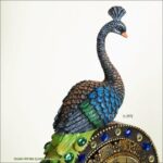 공작 시계 유럽 스타일 창의적인 테이블 시계 골동품 시계 패션 홈 시계 장식 페인트 수공예 장식품 무료 배송 - 이미지 4