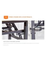 직사각형 접이식 테이블 심플 트레이닝 테이블 회의용 책상 심플 홈 컴퓨터 테이블 식탁 특가 무료 배송 - 이미지 4